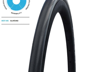 Schwalbe budget tire, black, 700c, road bike