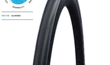 Schwalbe budget tire, black, 700c, road bike