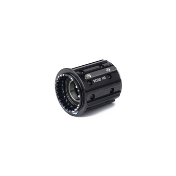 Hyperdrive ratchet freehub for road bikes, offering smooth and reliable performance with Velocite cycling components.