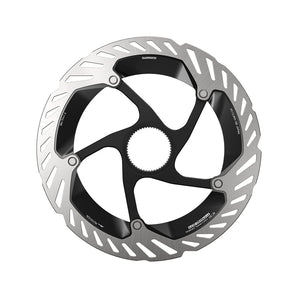 Shimano Ice Tech disc rotor for enhanced braking performance in road and mountain bikes. Designed for heat dissipation.