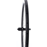 Velocite carbon wheelset for road bikes featuring rim brakes and lightweight materials